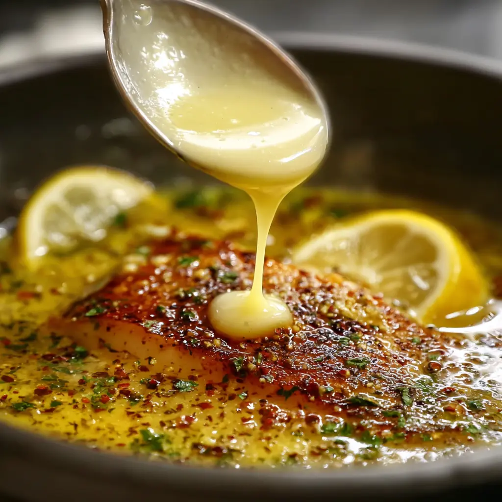 Sauce beurre citron pour poisson