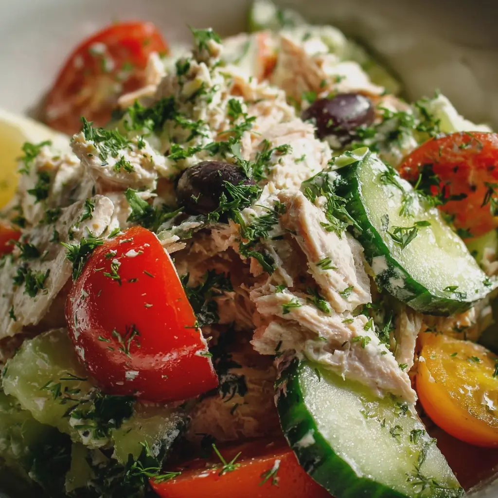 Salade Fraîche & Légère au Thon