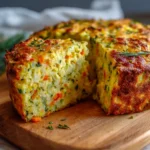 Cake salé minceur aux légumes