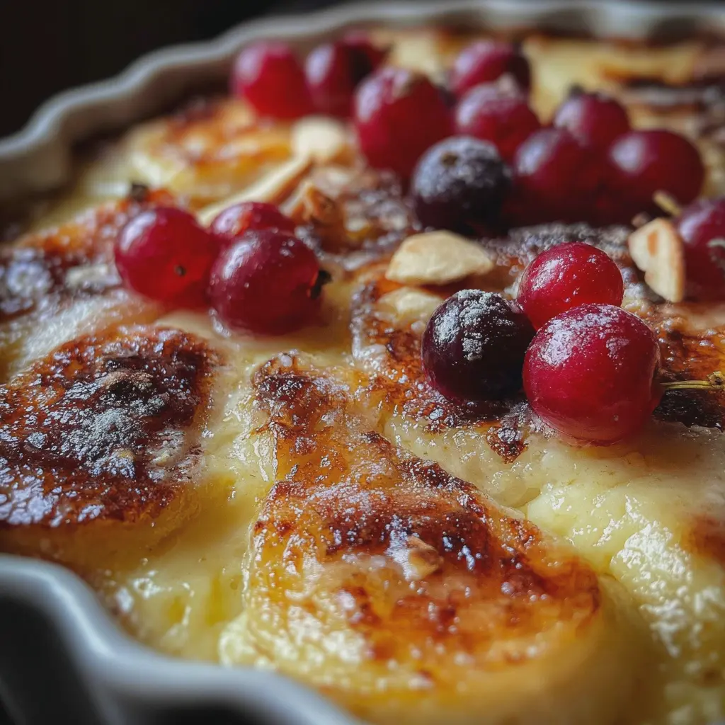 Gratin de fruits fondant & ultra gourmand