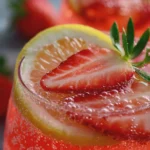Citronnade Fraise Rafraîchissante