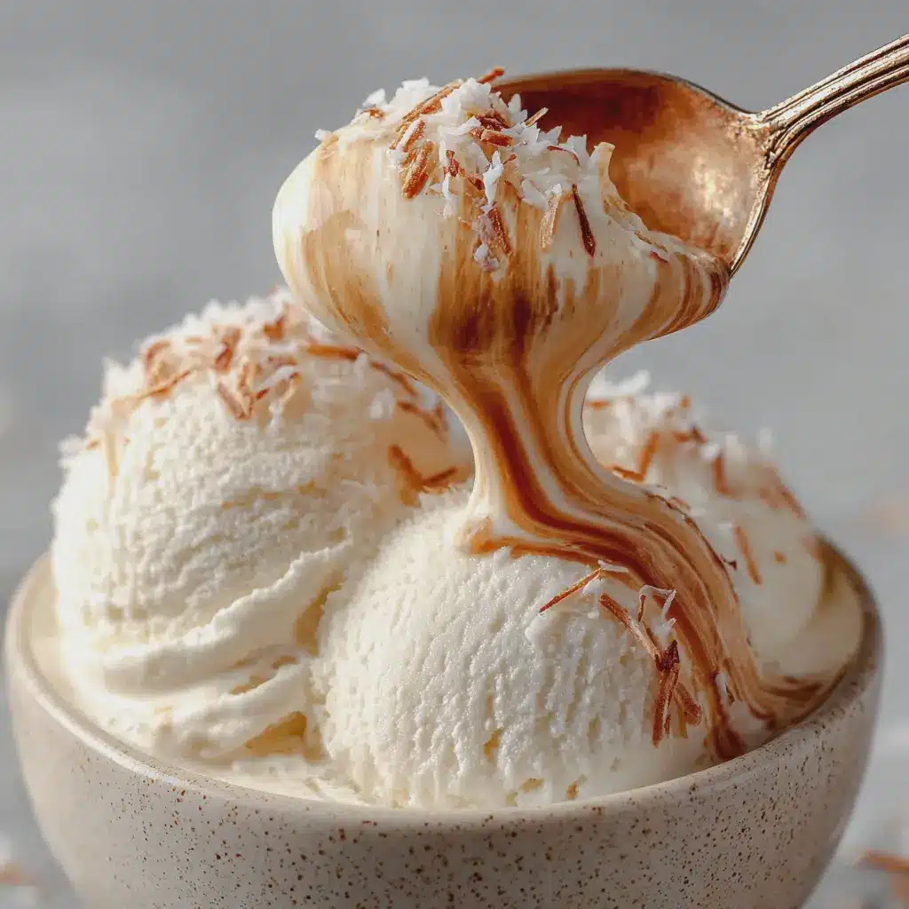 Glace au Lait de Coco