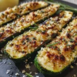 Courgettes Grillées au Parmesan
