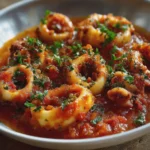 Calamars à la Provençale en Sauce Rouge Gourmande