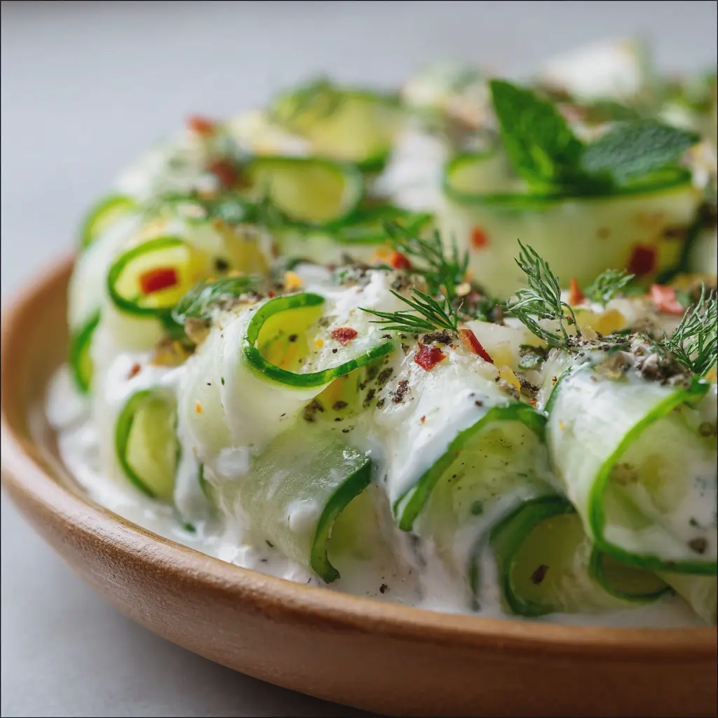Concombre à la Grecque