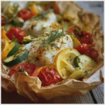 Papillotes de Cabillaud aux Légumes d'Été