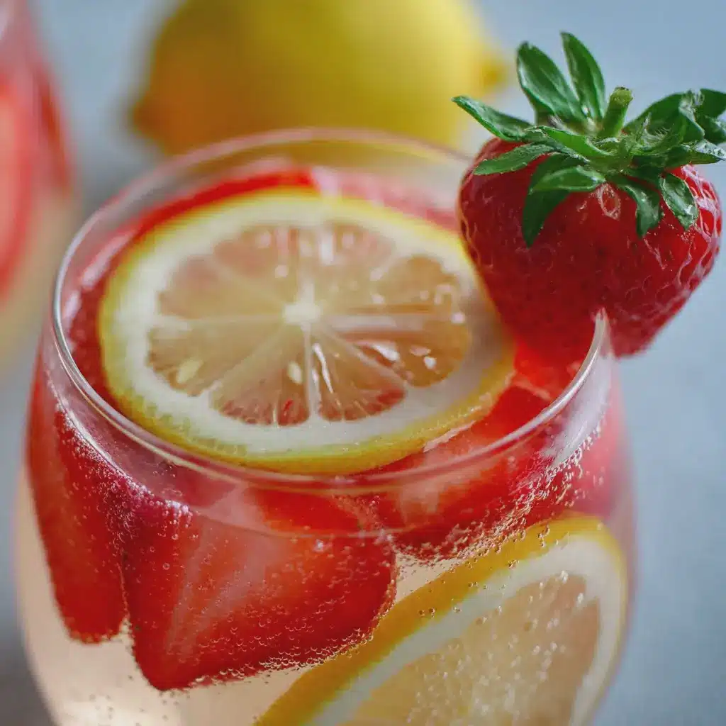 Citronnade Fraise Rafraîchissante