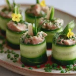 Rouleaux de Concombre au Thon