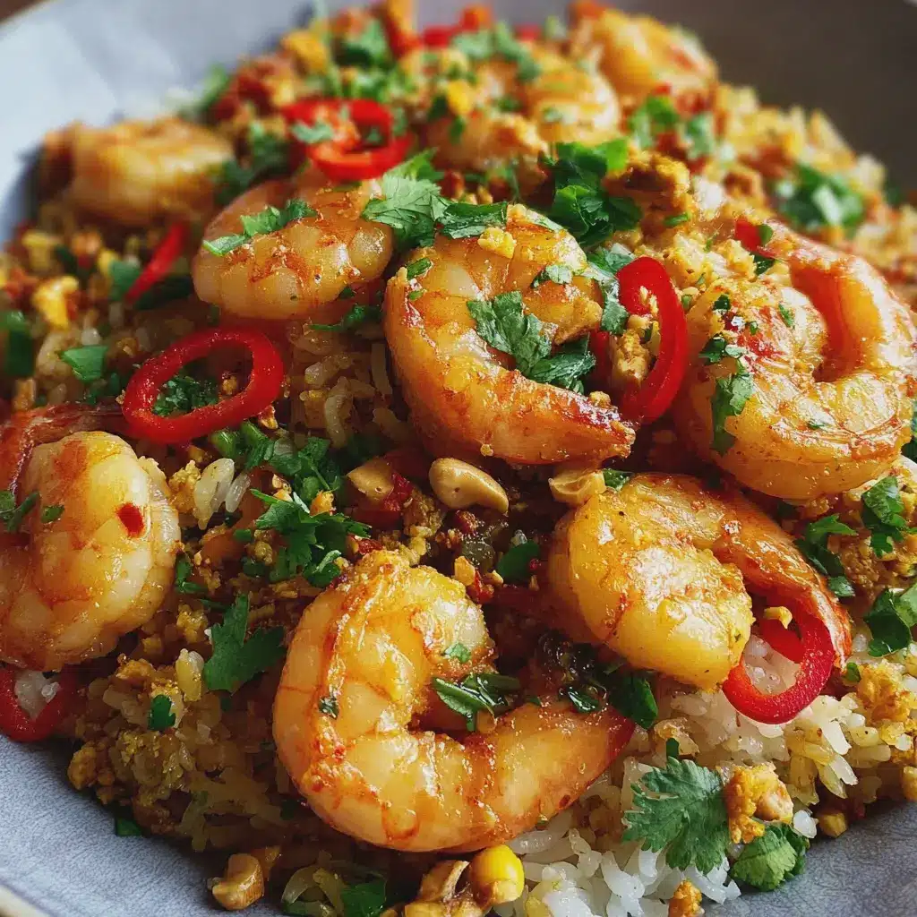 Riz Frit Thaï aux Crevettes