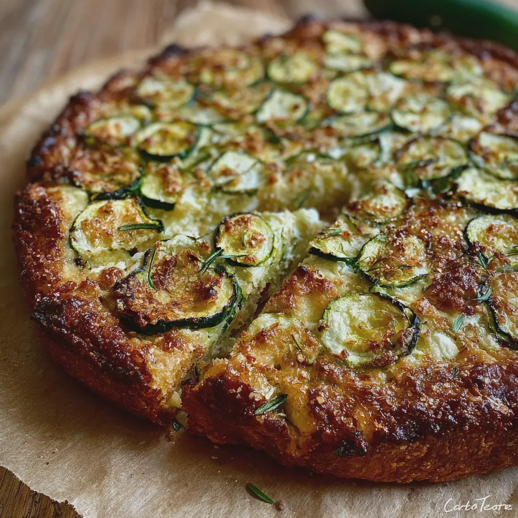 Galette Géante Courgette-Skyr