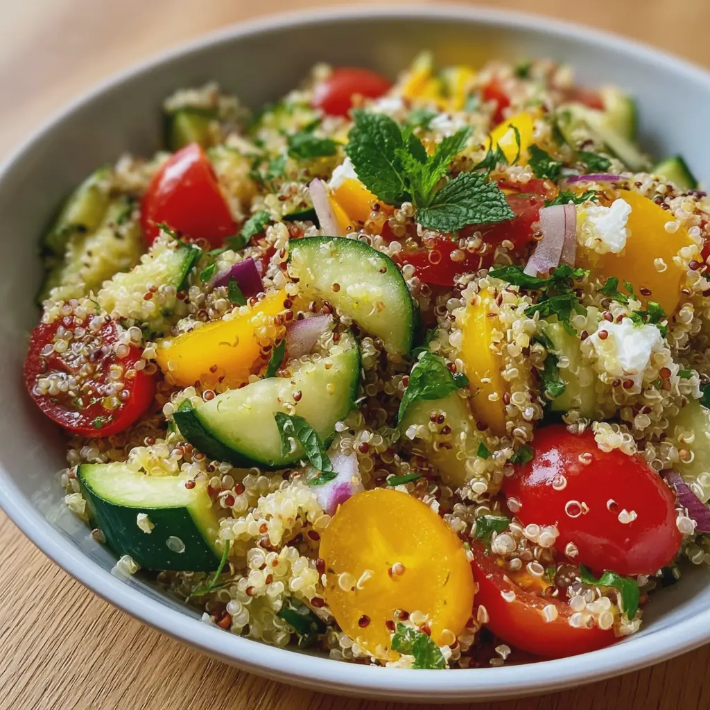 Salade de Quinoa aux Légumes d’Été