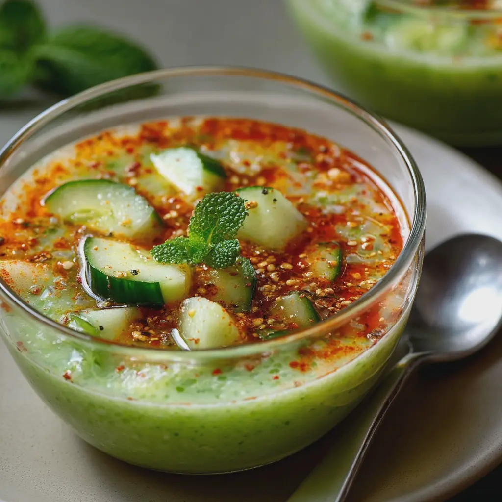 Soupe Froide de Concombre
