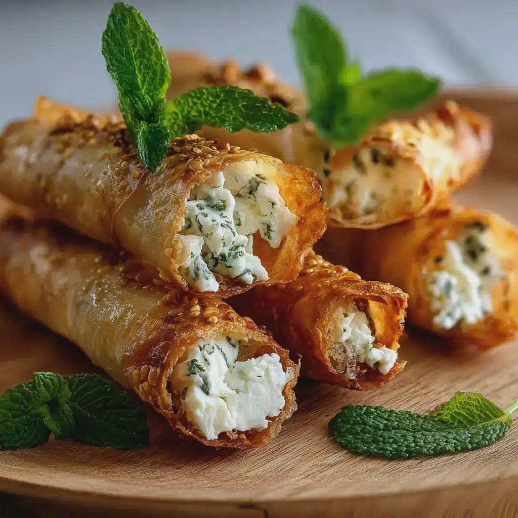 Cigares Apéritifs Feta & Menthe