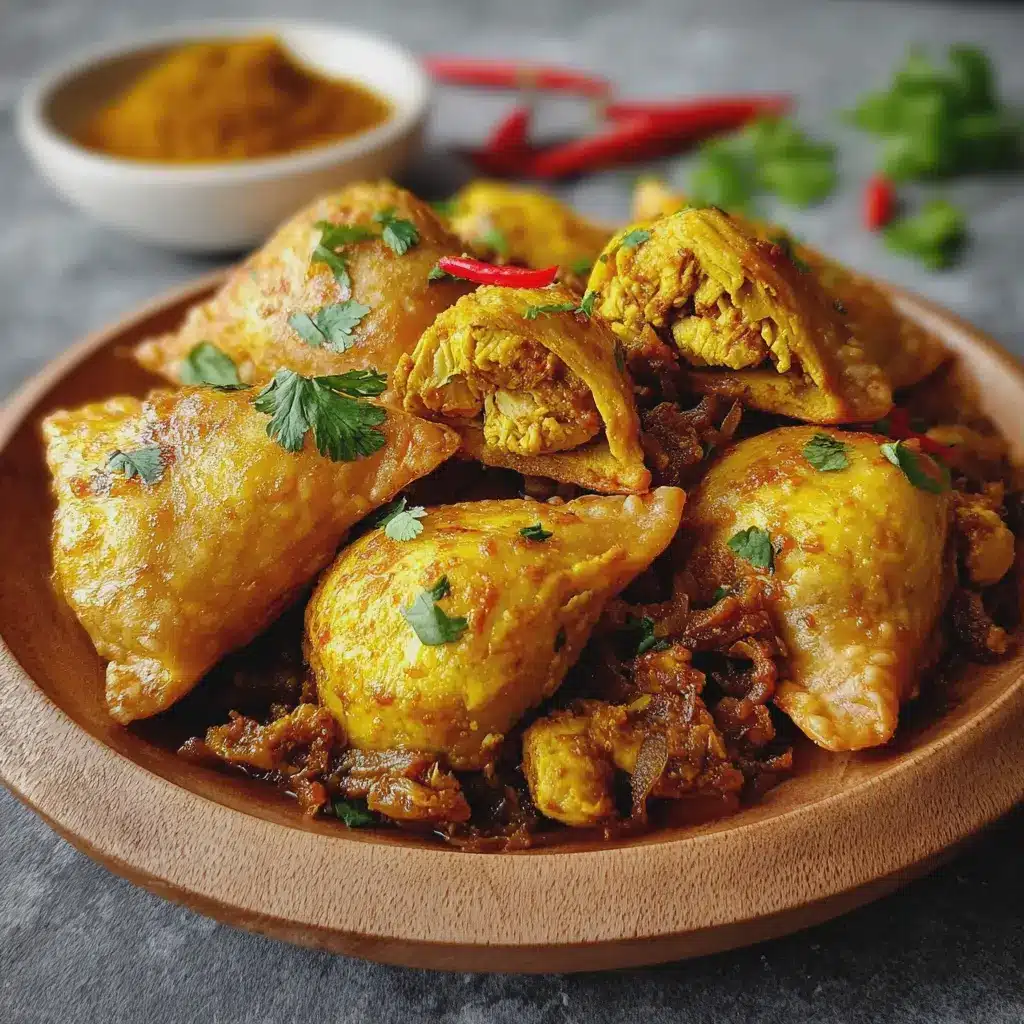 Bricks au Poulet Curry Ultra Croustillantes