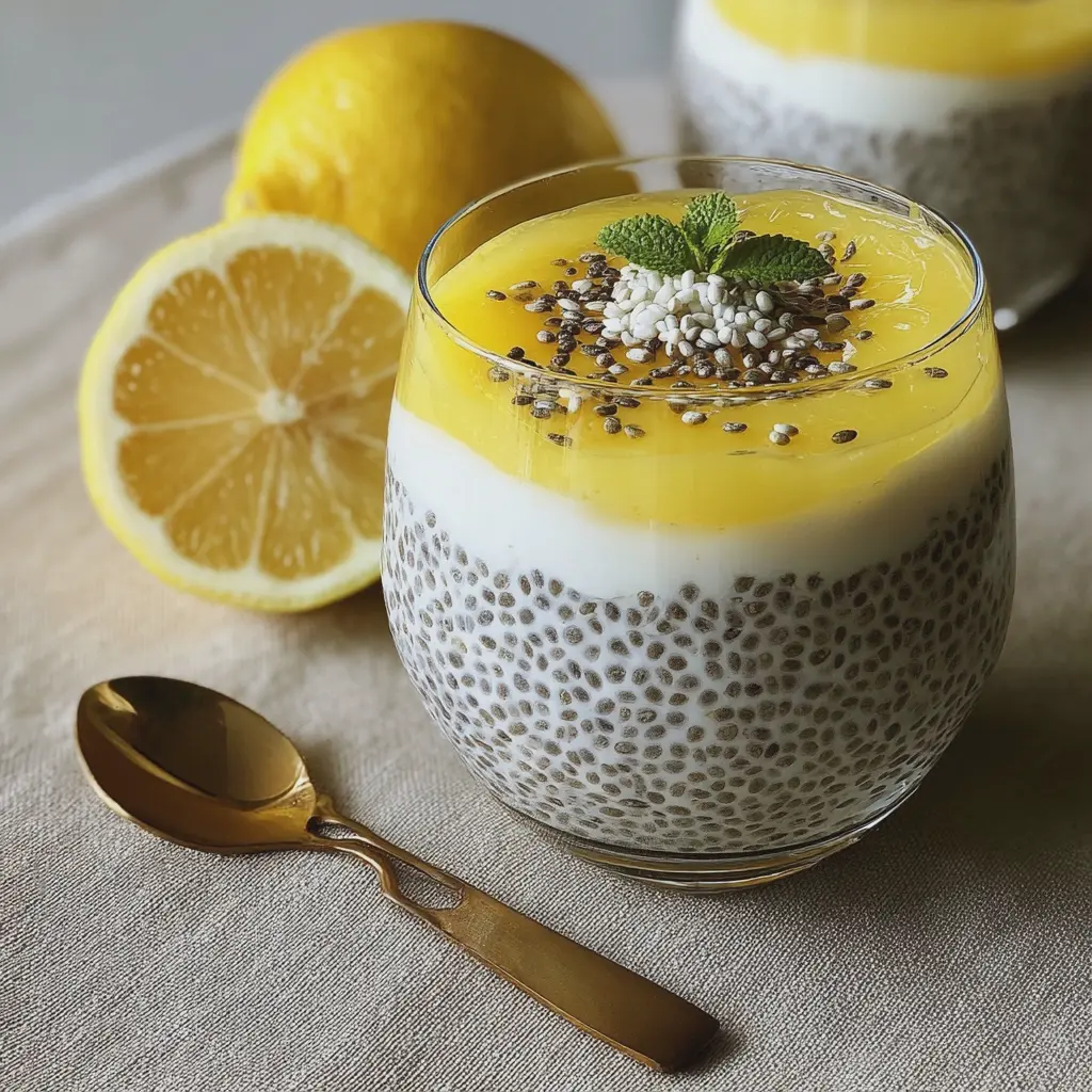 Crème de Chia au Citron