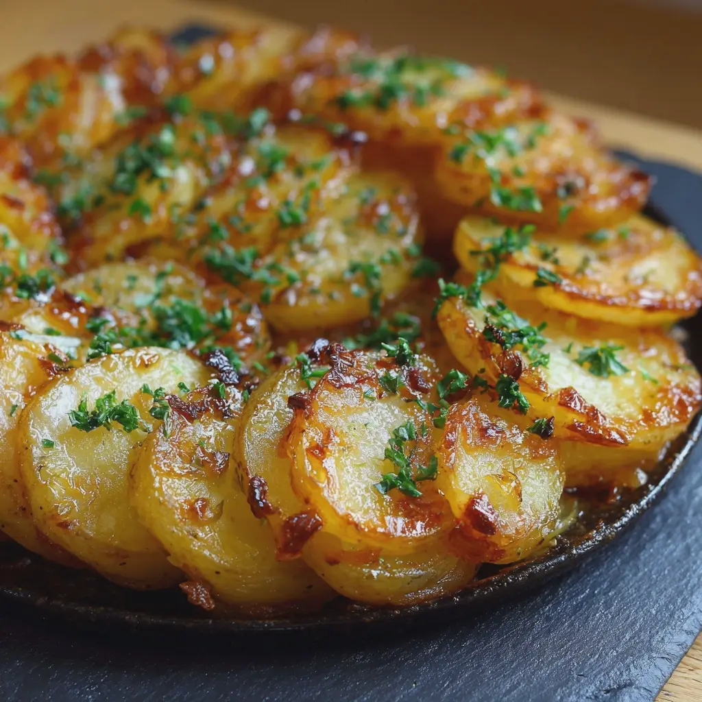 Pommes de Terre à la Lyonnaise Dorées et Savoureuses