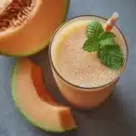 Smoothie melon pêche