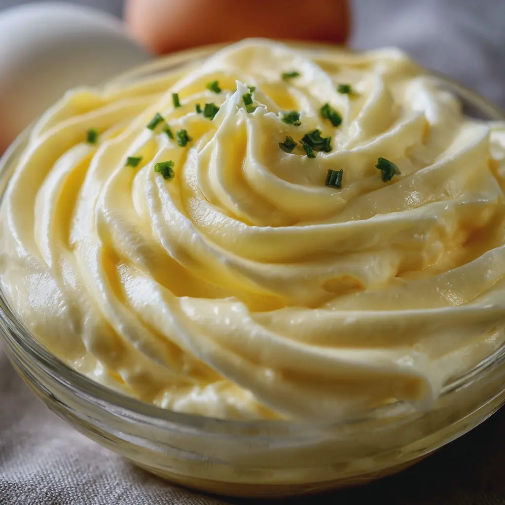 Mayonnaise aux Œufs Durs Ultra Onctueuse et Savoureuse