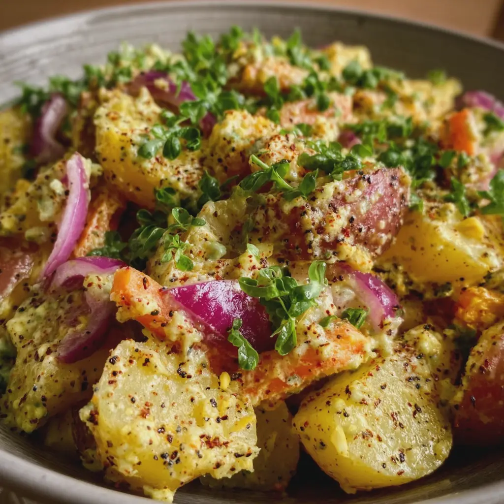 Salade de Pommes de Terre à la Moutarde