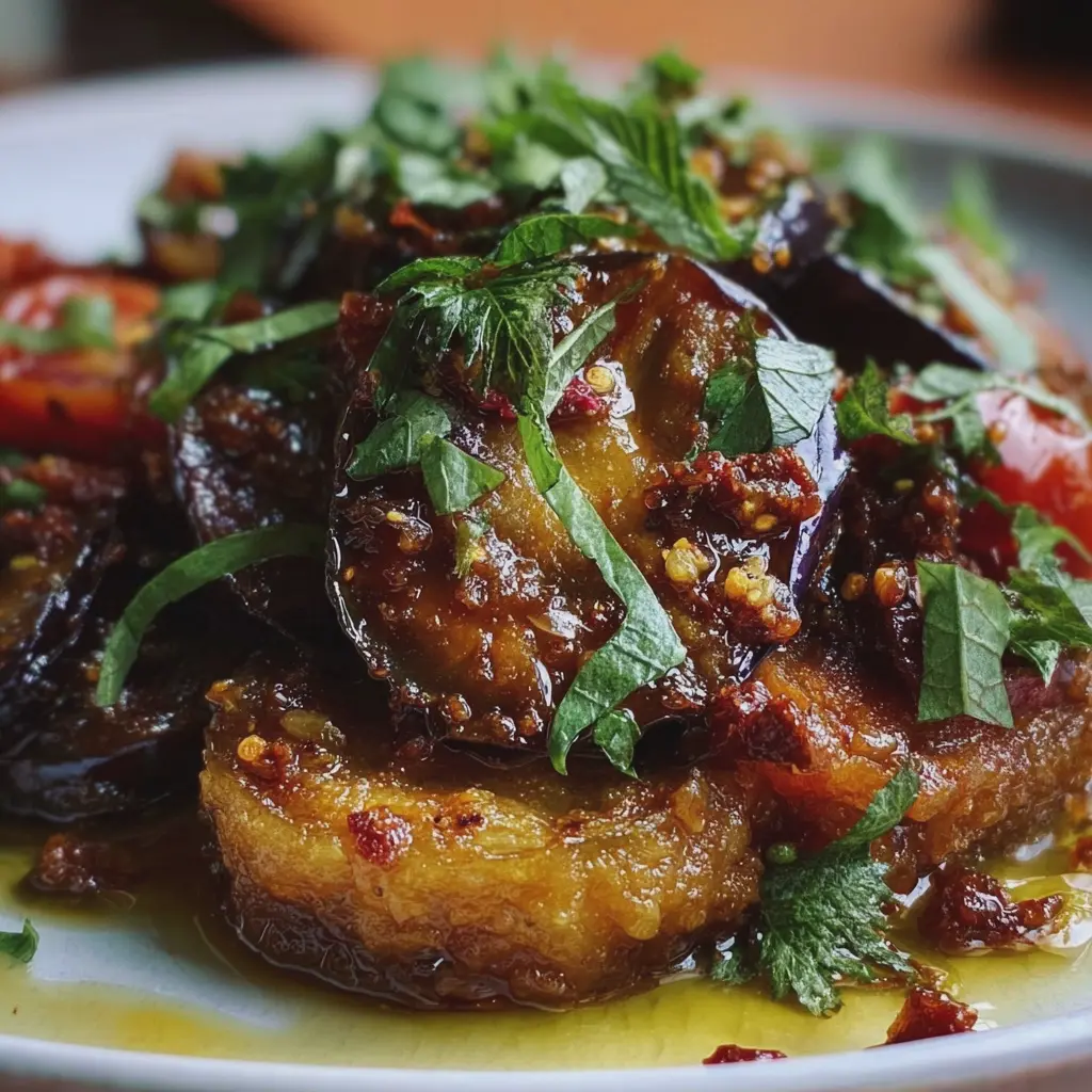Confit d’Aubergine aux Épices
