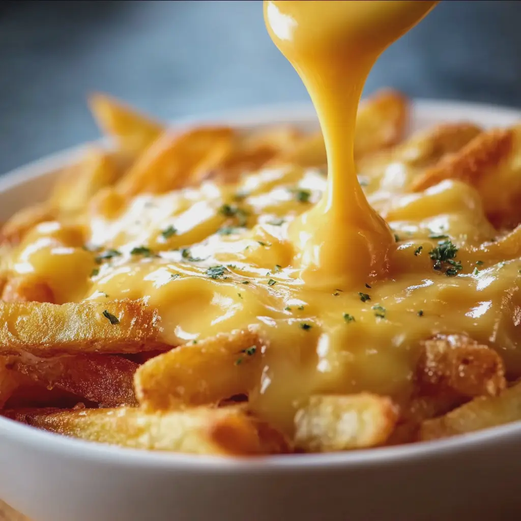 Sauce au Fromage Maison pour Frites Croustillantes
