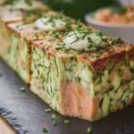 Terrine Légère de Courgettes au Saumon Fumé