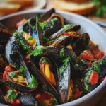 Moules à l’italienne