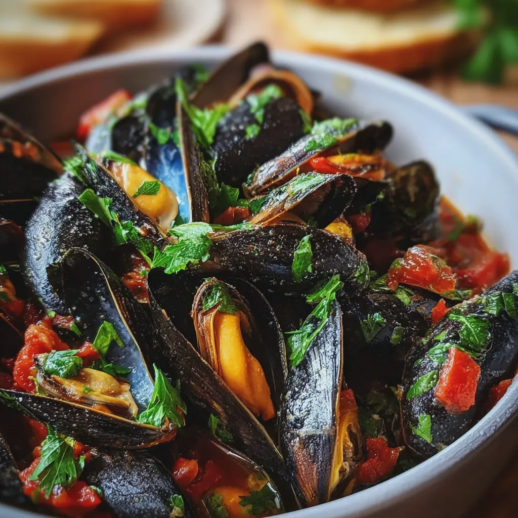 Moules à l’italienne