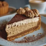 Tarte froide au café expresso et aux spéculoos