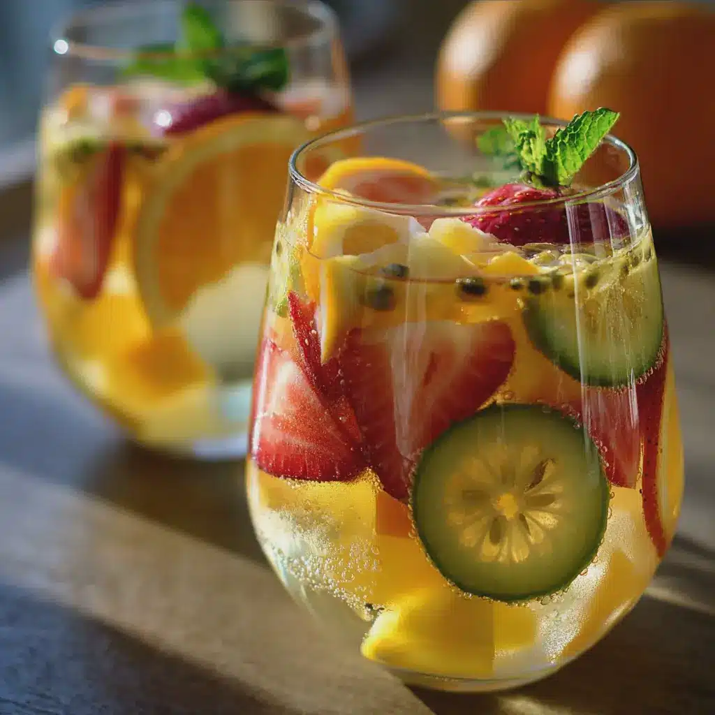 Sangria Blanche Exotique Sans Alcool
