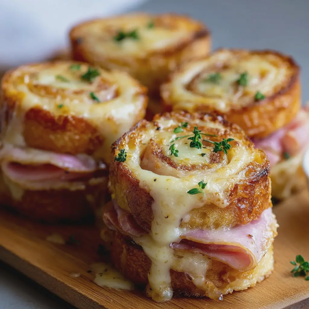 Mini Croque-Monsieur Roulés