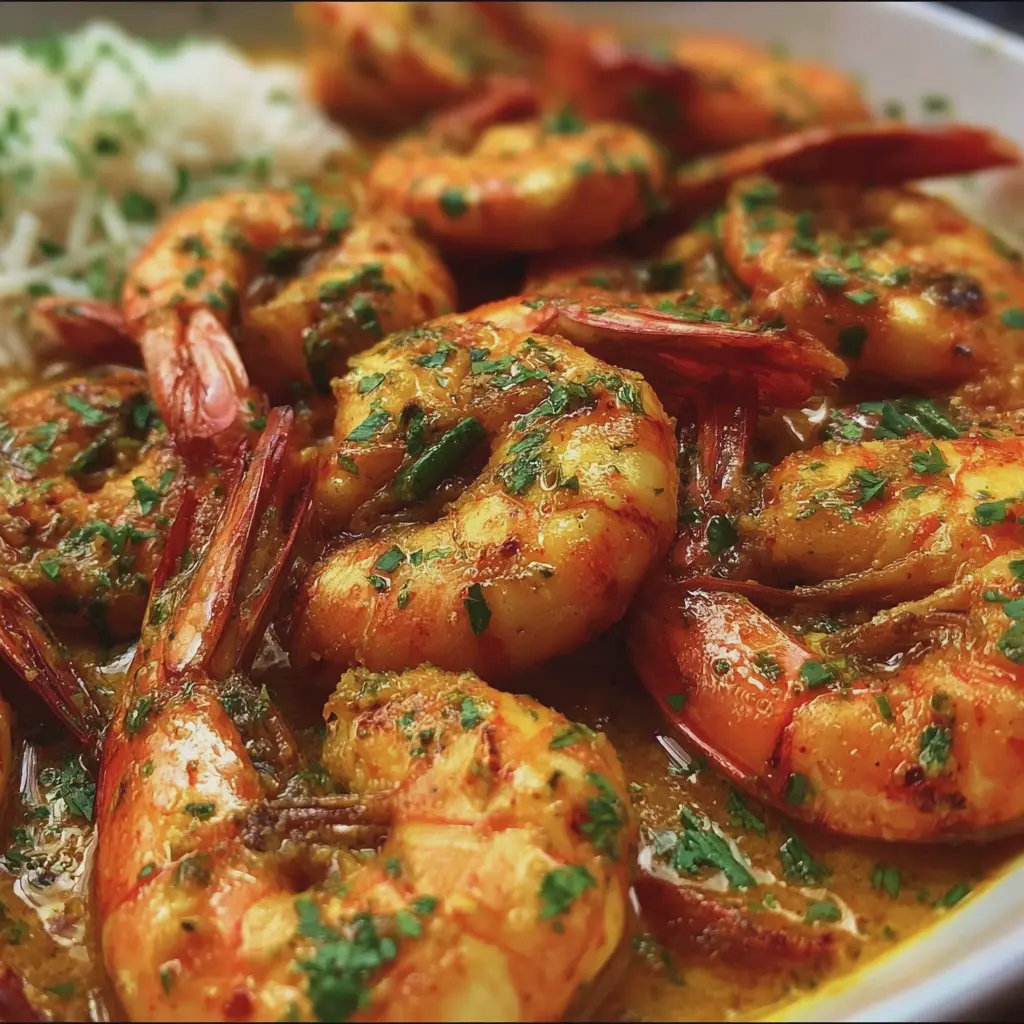Cari de Crevettes Réunionnais