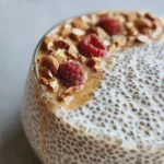 Crème de Chia à la Vanille et Lait d'Amande