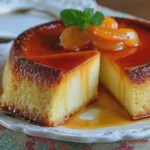 Flan Pâtissier aux Abricots Maison