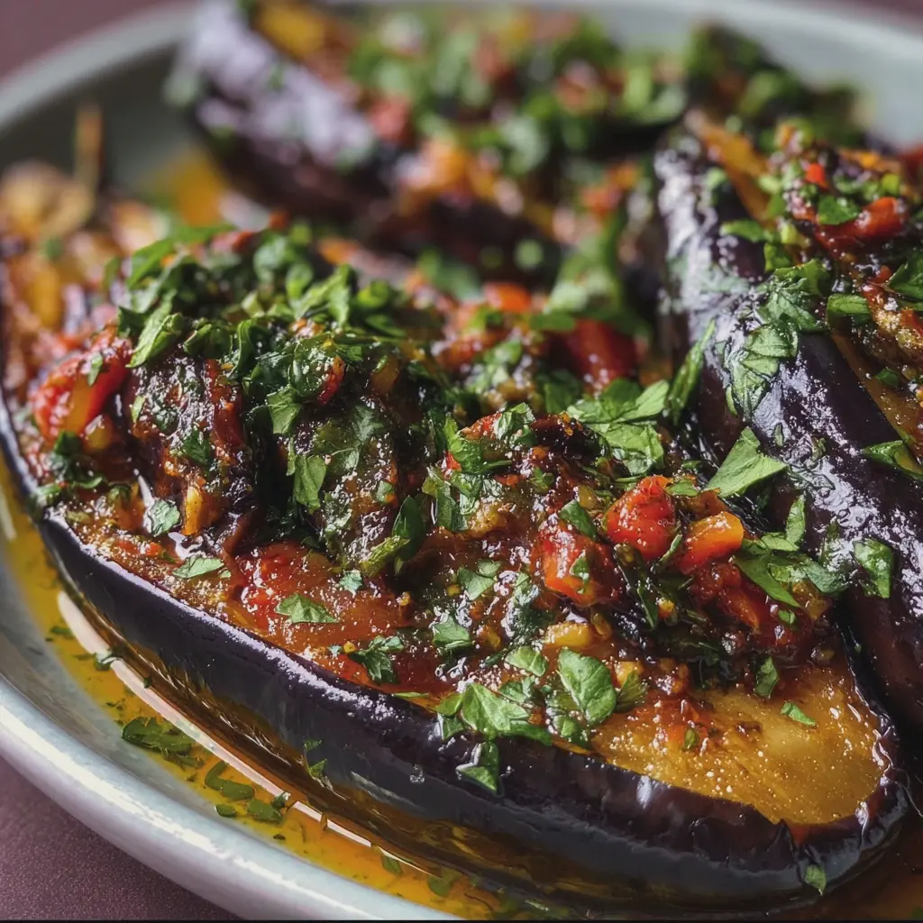 Aubergines à la Sarde