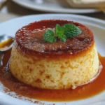 Flan au yaourt à la cannelle