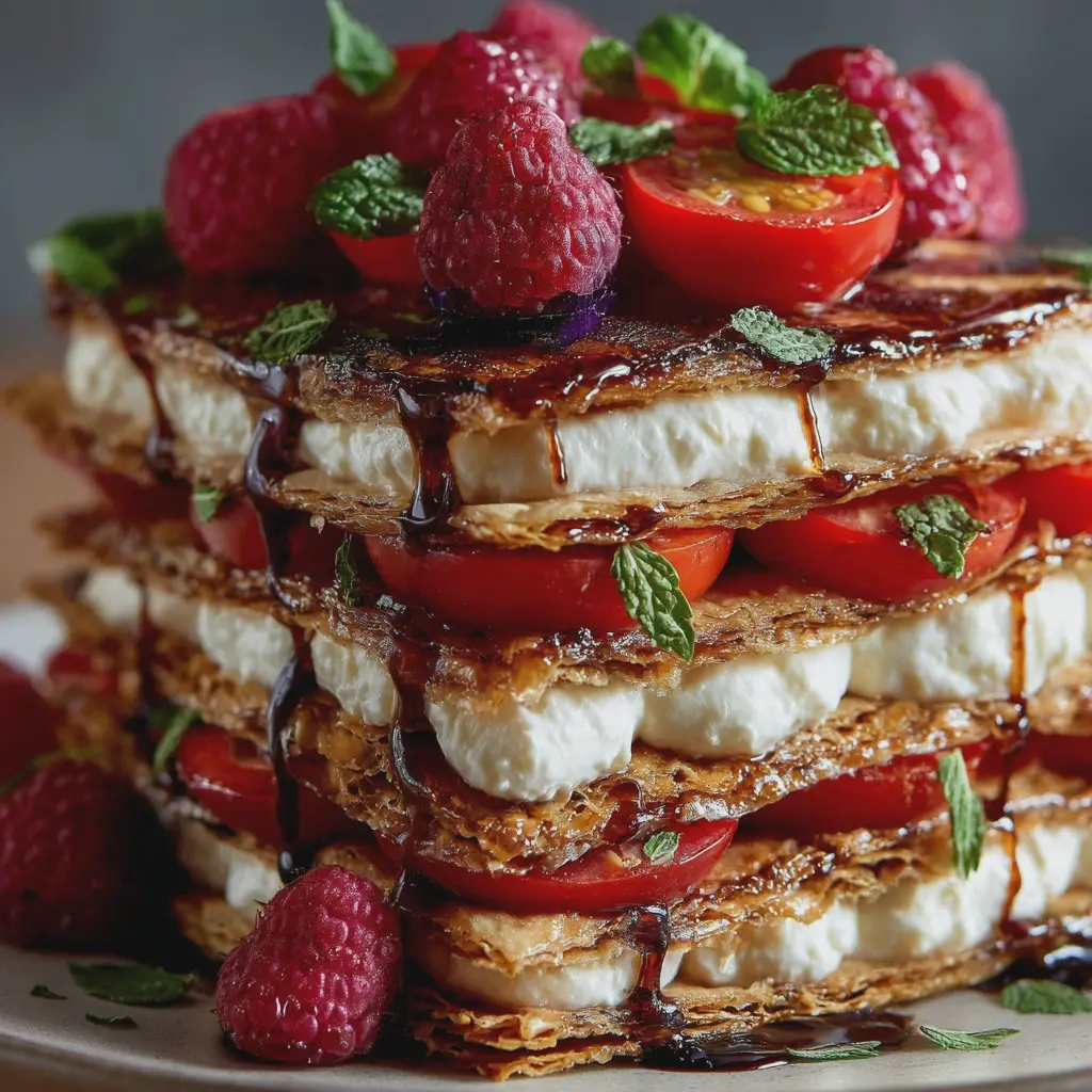Millefeuille Méditerranéen