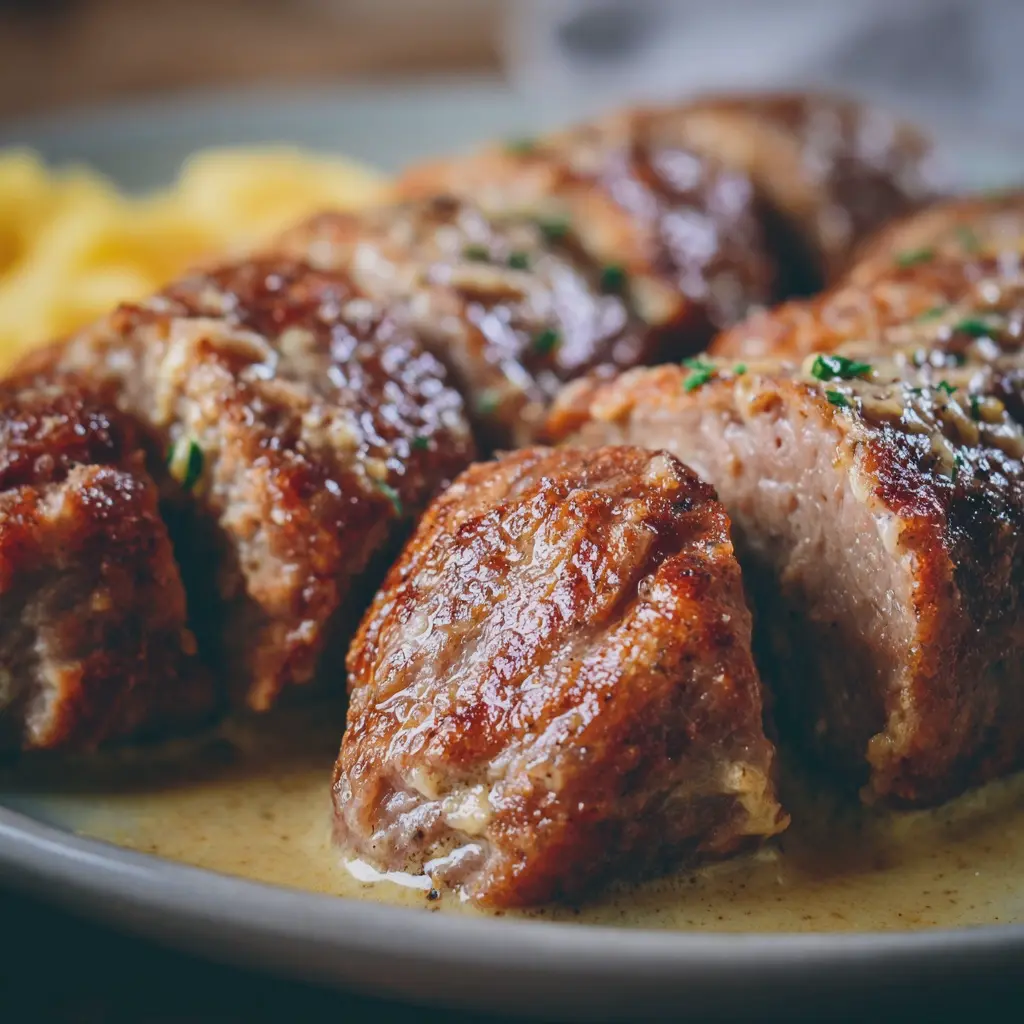 Andouillettes de Bœuf à la Moutarde