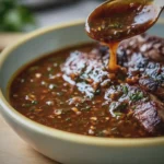 Sauce aux Échalotes pour Viande
