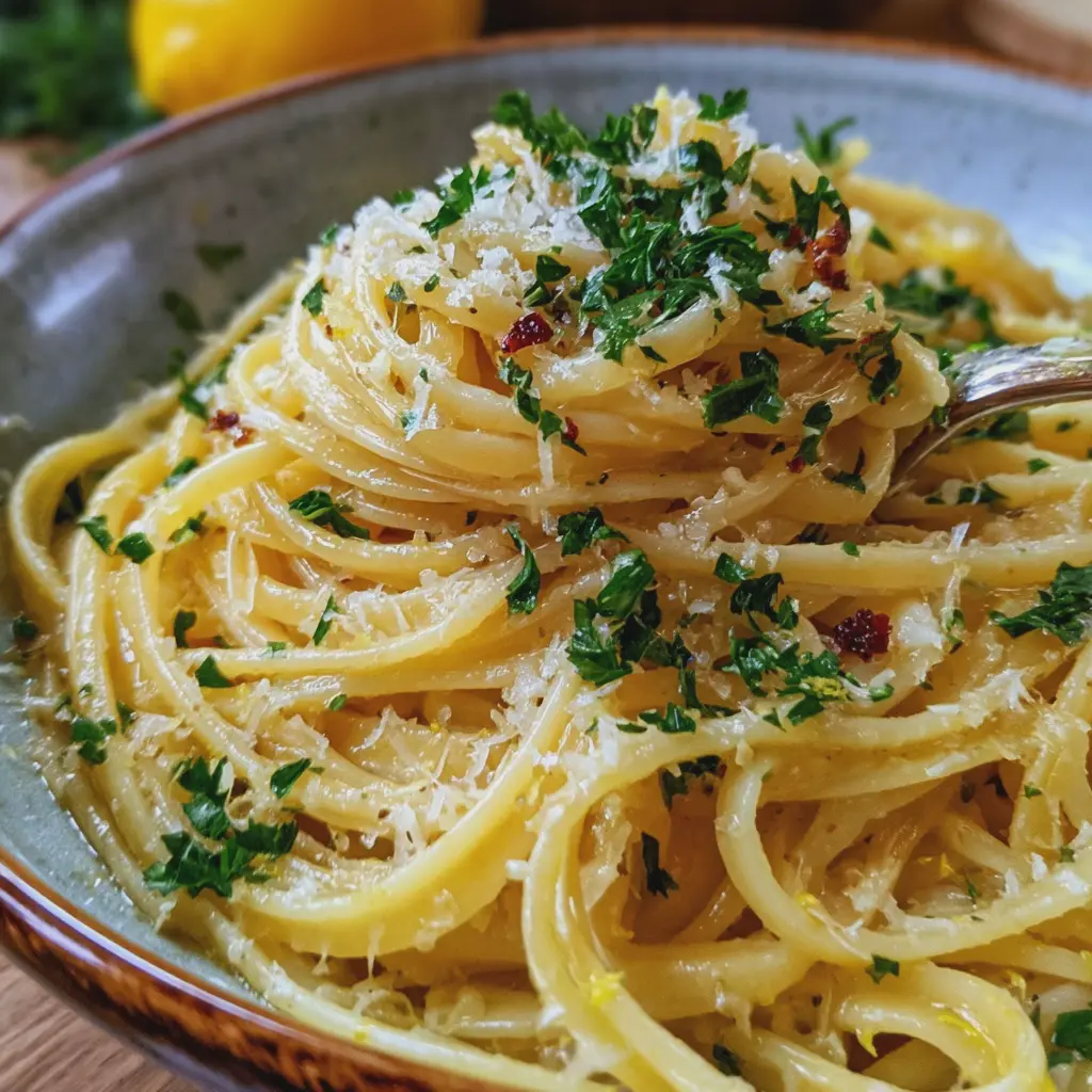 Linguines au Citron & Parmesan