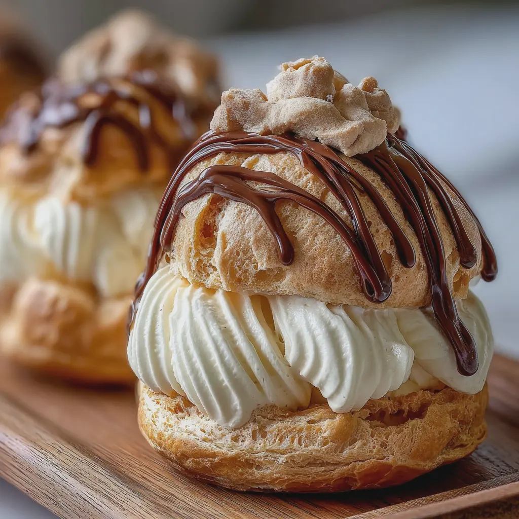 Choux à la Crème Mascarpone Café & Chocolat Blanc