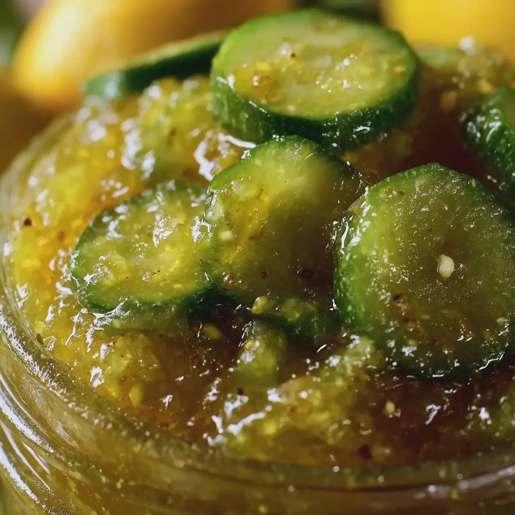Confiture de Courgettes au Citron