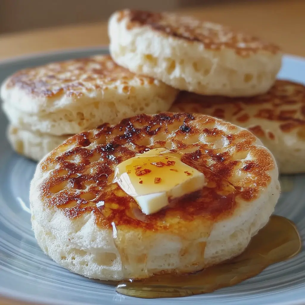 Crumpets légers au skyr