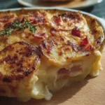 Tartiflette savoyarde traditionnelle, fondante au reblochon
