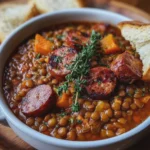 Lentilles à l'Espagnole au Chorizo de bœuf