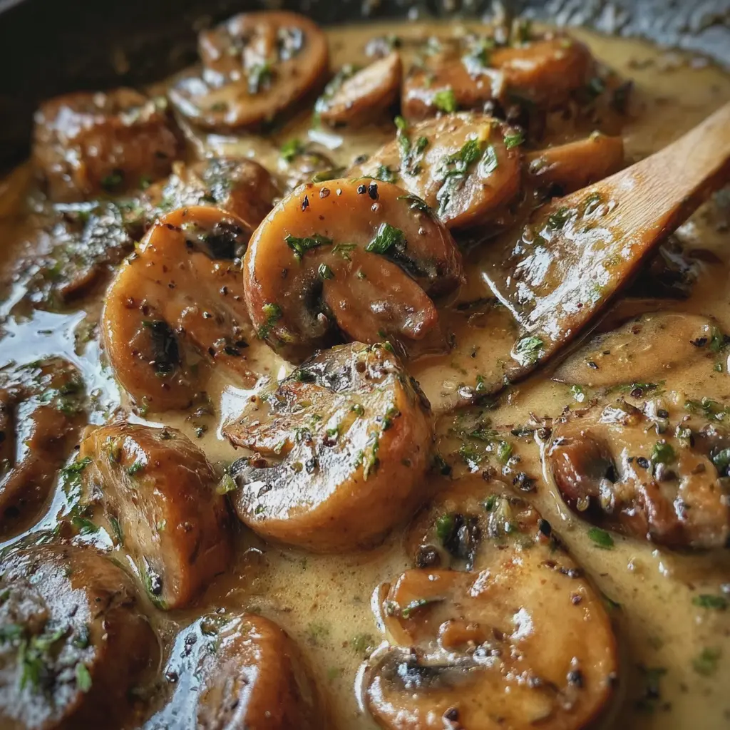 Sauce Légère aux Champignons