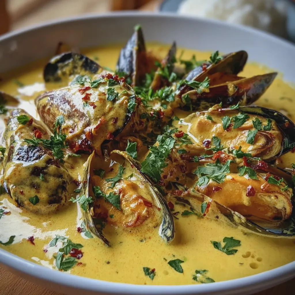 Mouclade Charentaise au Curry