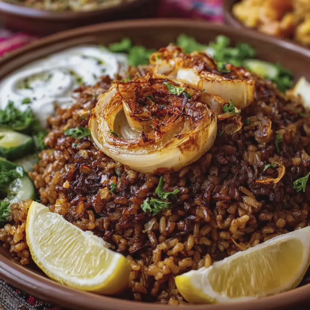 Mujadara Traditionnel Libanais