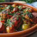 Tajine de Poulet aux Merguez