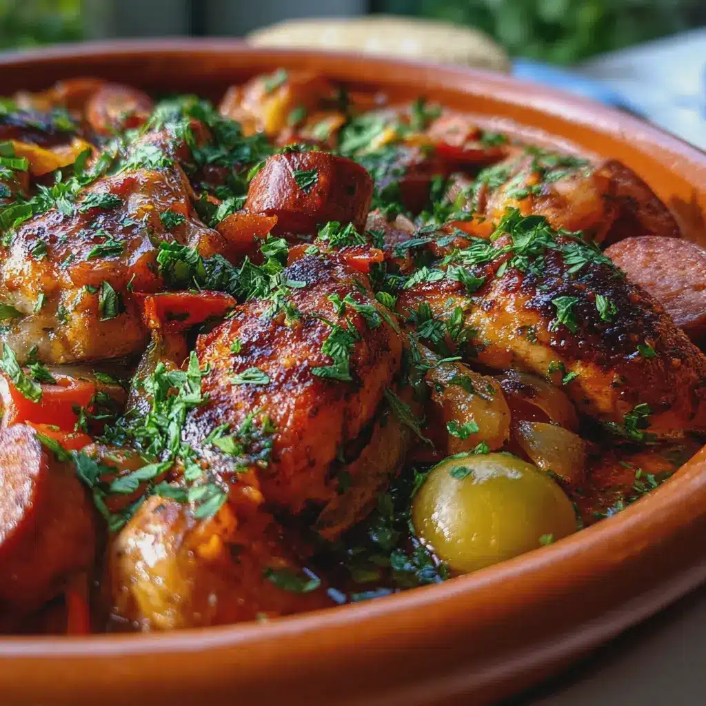 Tajine de Poulet aux Merguez